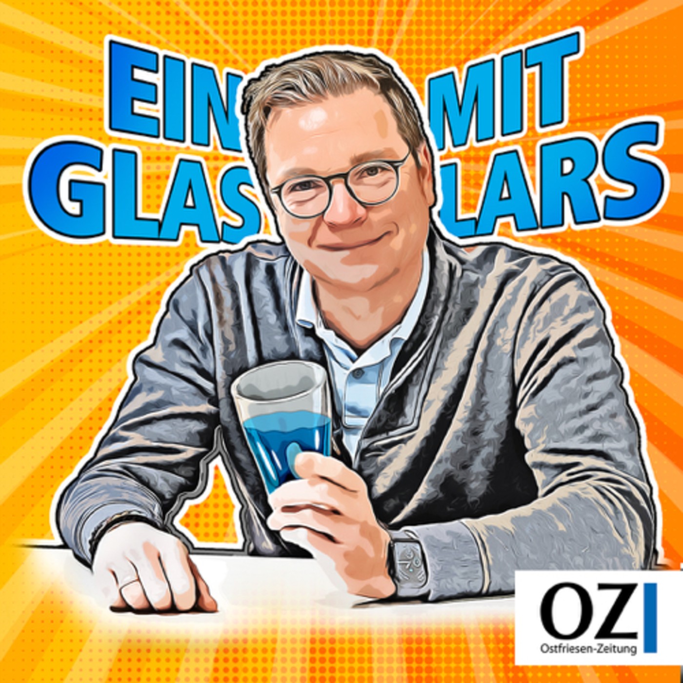 Ein Glas mit Lars